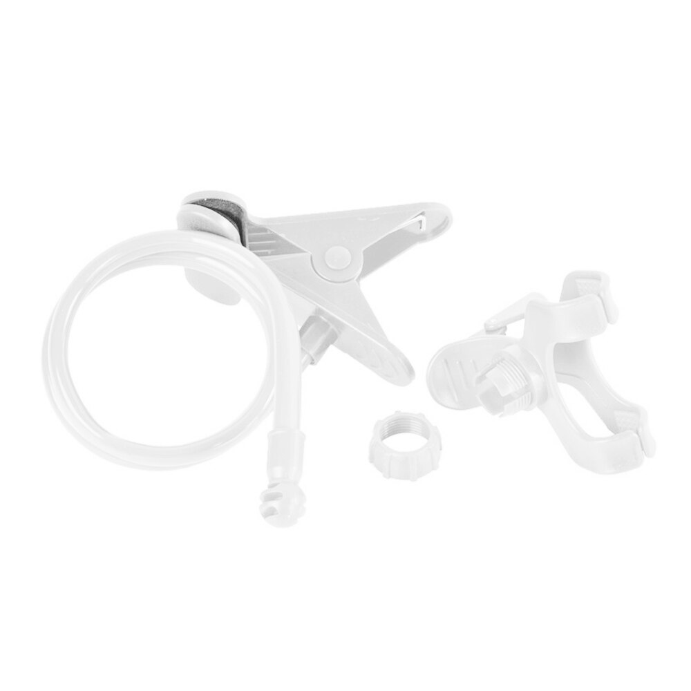 Universal Mobile Phone Holder Flexible Adjustable Cell Phone Clip Lazy Holder Home Bed Desktop Mount Bracket Smartphone Stand: white