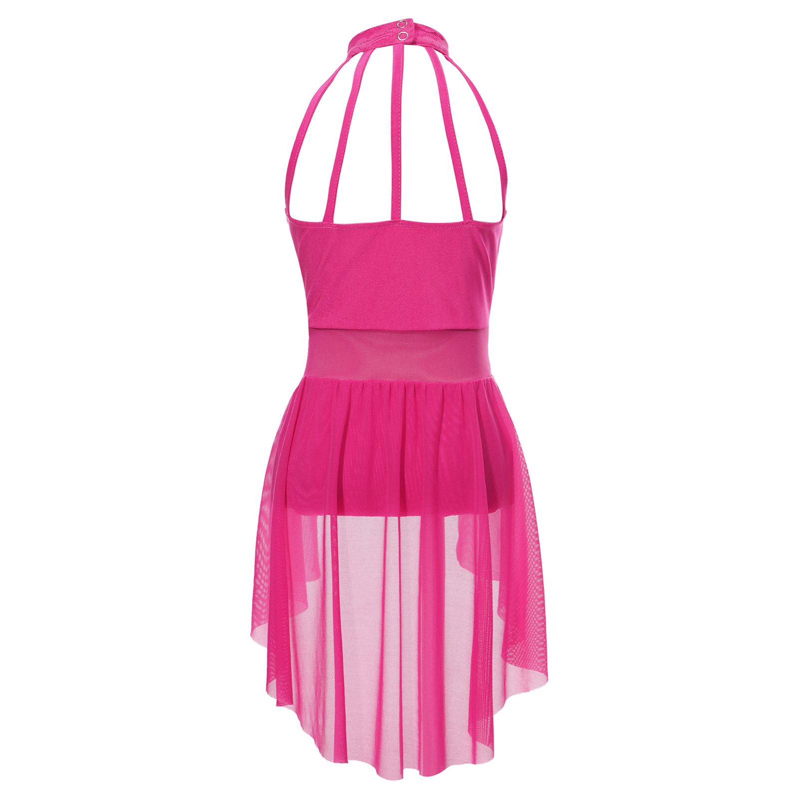 Vestido de leotardo de Ballet para niñas, traje de bailarina de baile contemporáneo lírico, ropa de actuación, clase de baile, gimnasia