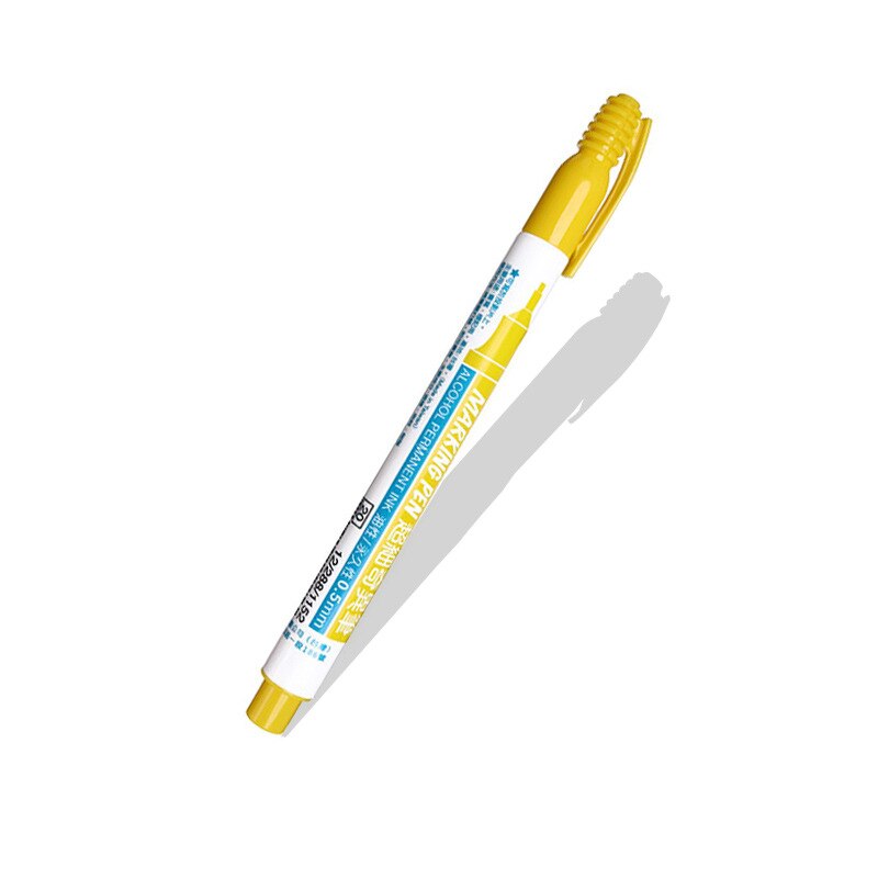 Rotulador Simbalion 0,5, 12 colores, 800mm, tinta extrafina a Base de Alcohol, permanente en película, madera, tela, Metal y vidrio: D