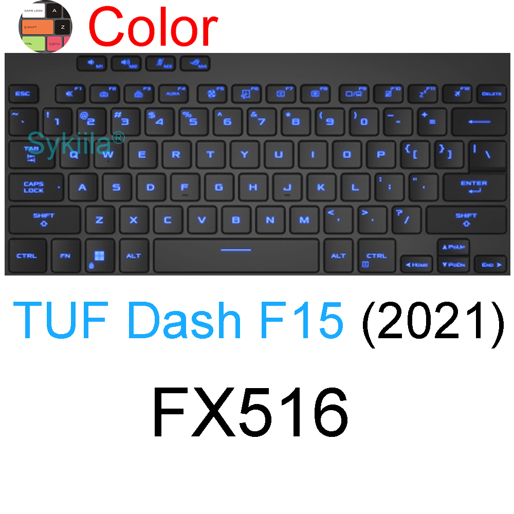 Keyboard Cover for ASUS TUF Gaming A15 A16 A17 Dash F15 F16 F17 FA507 FA607 FX507 FX607 FA707 Silicone Protector Skin Case 15 16: Pink