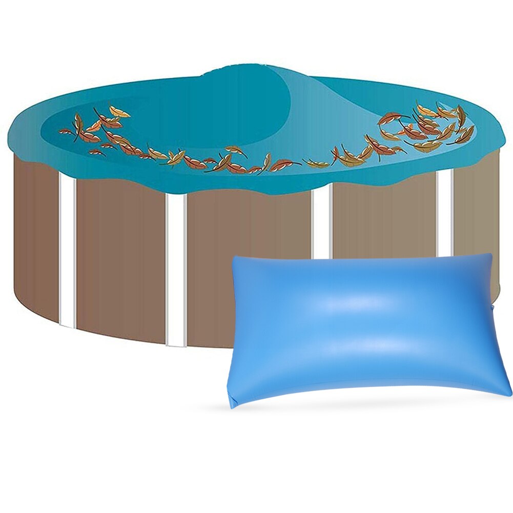 1pc poolkissen für aufstellpools, kältebeständiges winter- und frühlingskissen, schwimmender luftsack, rettungsringkissen