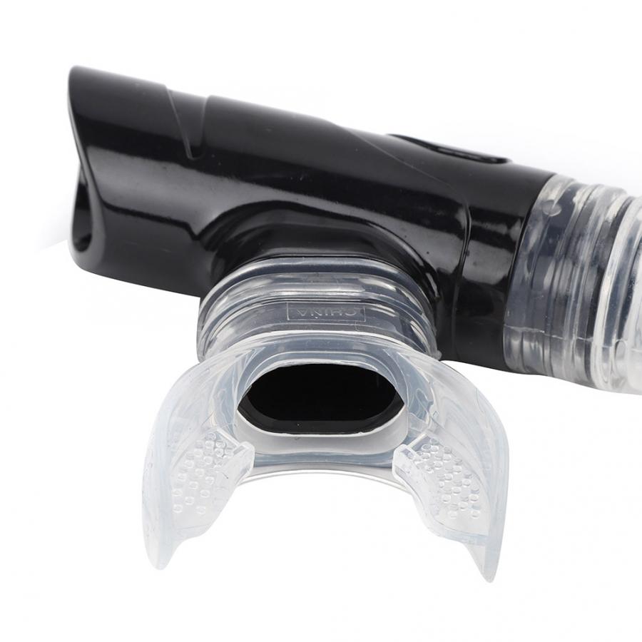 Silicone Snorkel Air Breathing Tube Full Dry Swim Snorkel Breathing Tube Snorkeling Diving Swimming Snorkel
