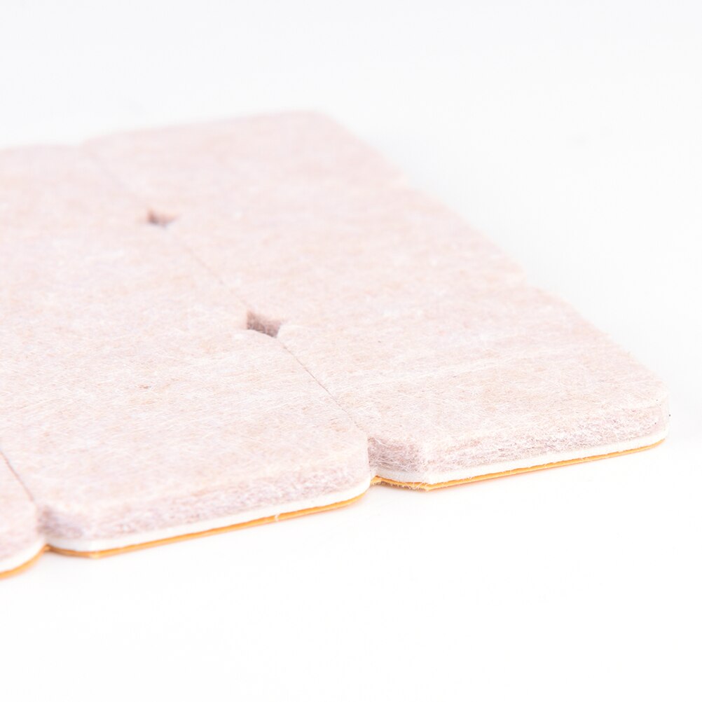 18x DIY Self Adhesive Furniture Scratch Protector Rectangle Felt Pads Sets