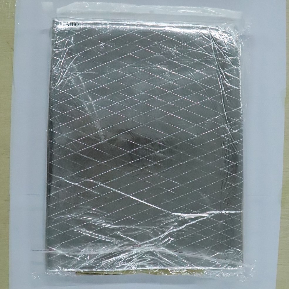 Car-Styling Car Hood Engine Firewall Heat Mat Deadener Sound Insulation Deadening Aluminum Foil Sticker Shield Mat