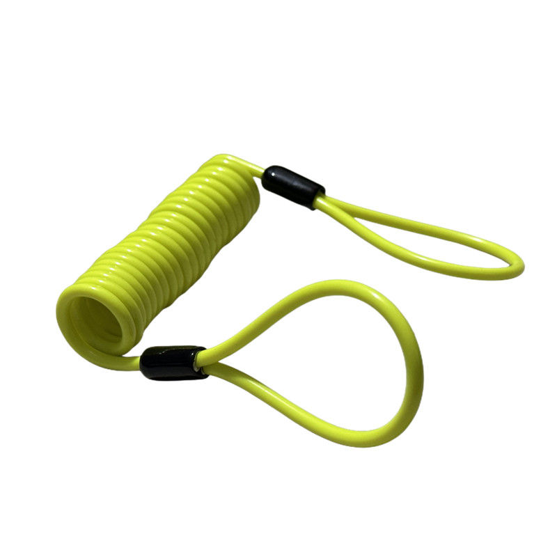 Blocco allarme moto impermeabile Blocco antifurto di sicurezza per scooter bici Blocco freno a disco moto + staffa di blocco + corda promemoria