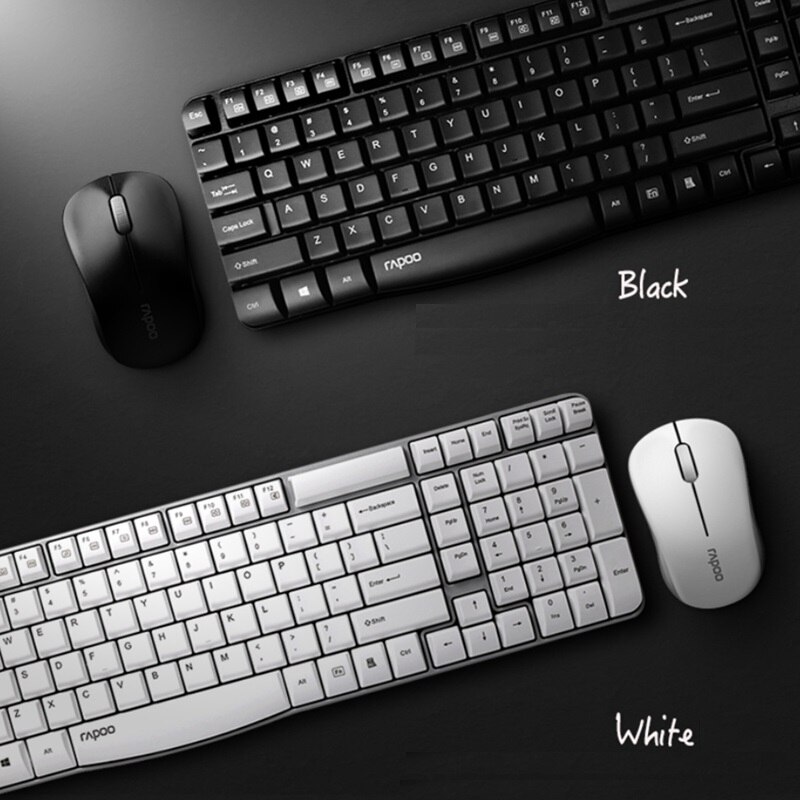 Original Rapoo X1800S Wireless Keyboard&Mouse Combos With Waterproof for Computer Home Office PC laptop desktop