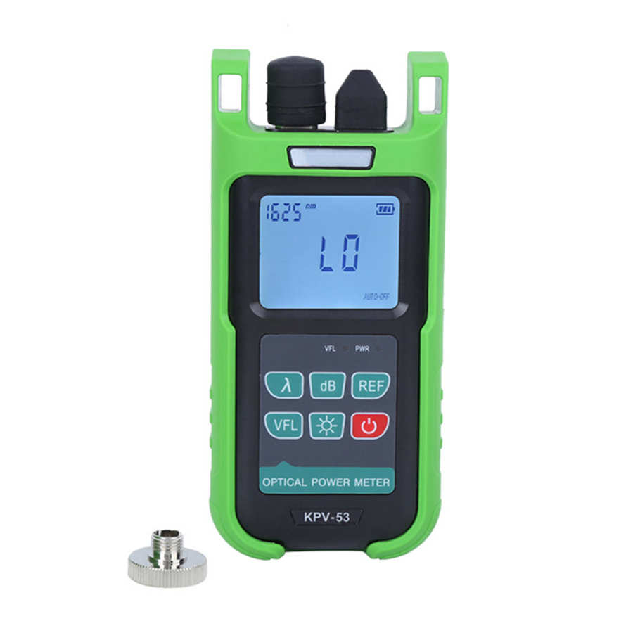 2-in-1 Fiber Optic Tester High Accuracy Optical Power Meter Fiber Optic Tester -70dBm-+ 10dBm Fiber Optic Tool Kit