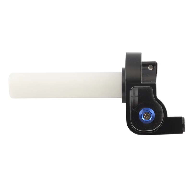 22mm Aluminum Handle Throttle Grip Hand Grips 1/4 Quick Twist Gas throttle Settle With Throttle Cable For Dirt Pit Bike: Orange