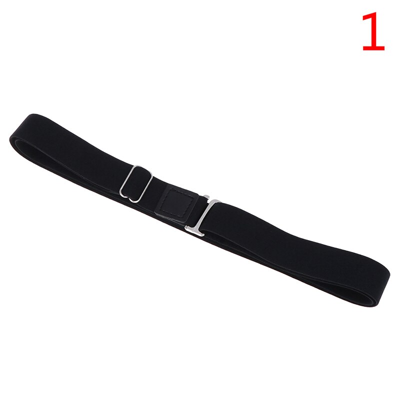 1Pcs Verstelbare Shirt Anti-Rimpel Band Shirt Jurk Houder Buurt Shirt Verblijf Beste Tuck Het Riem Non-slip Anti-Rimpel Bandjes: N1