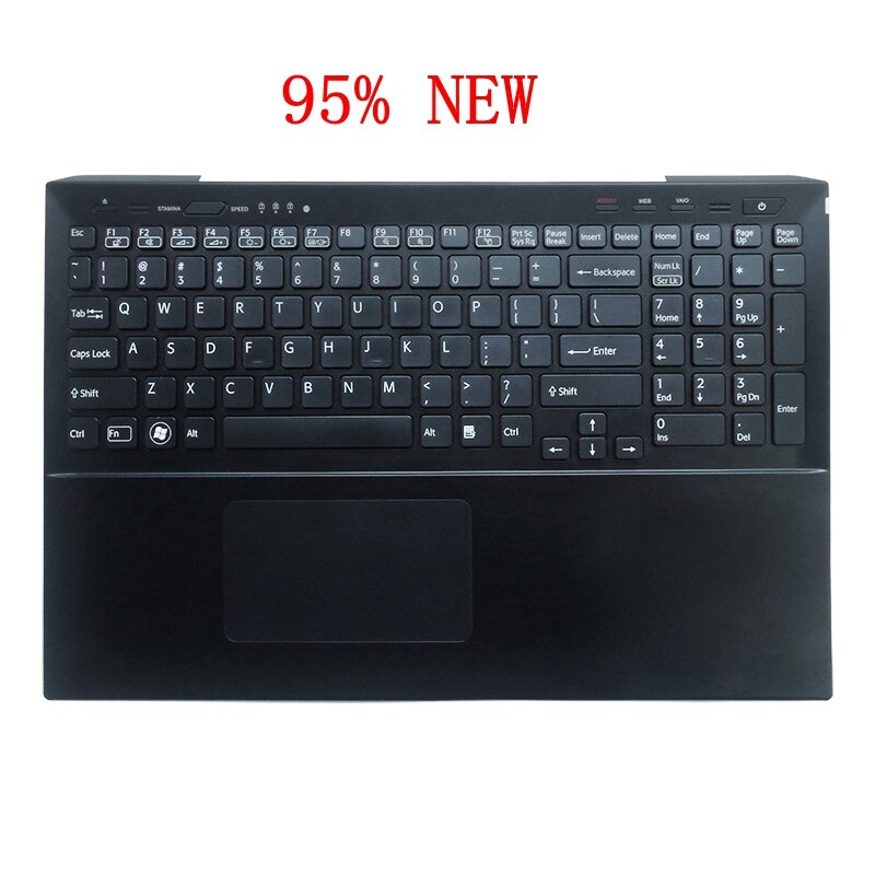 95% Laptop Top Lcd Back Cover Case Voor Sony Voor Vaio SVS151 Svs 151SVS15 Svs 15 Voorkant Palmrest bottom Case Toetsenbord