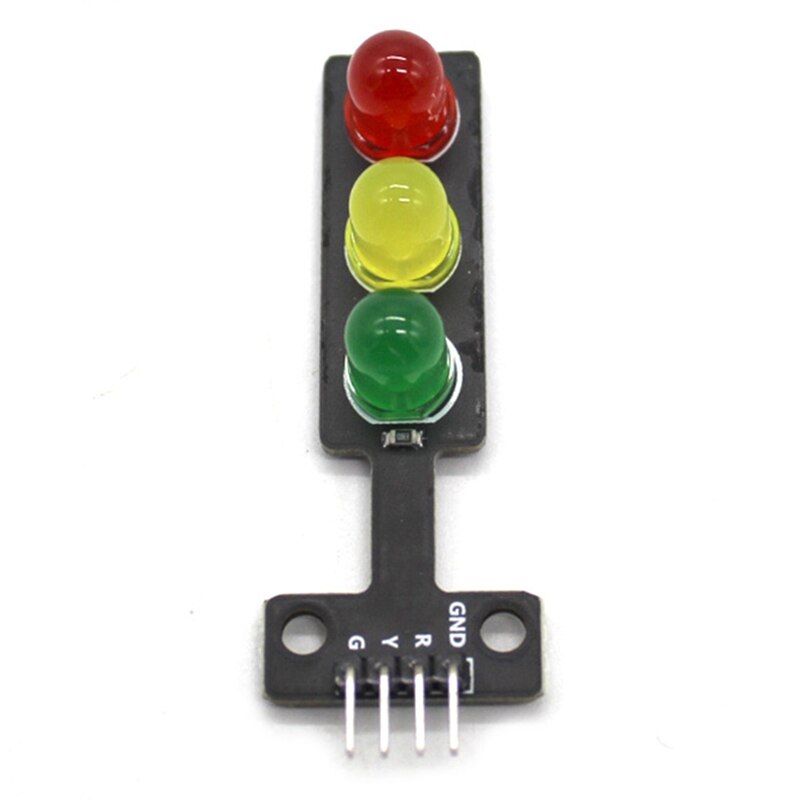 Led Traffic Light Module 5V Digital Signal Output Ordinary Brightness 3 Light Separate Control