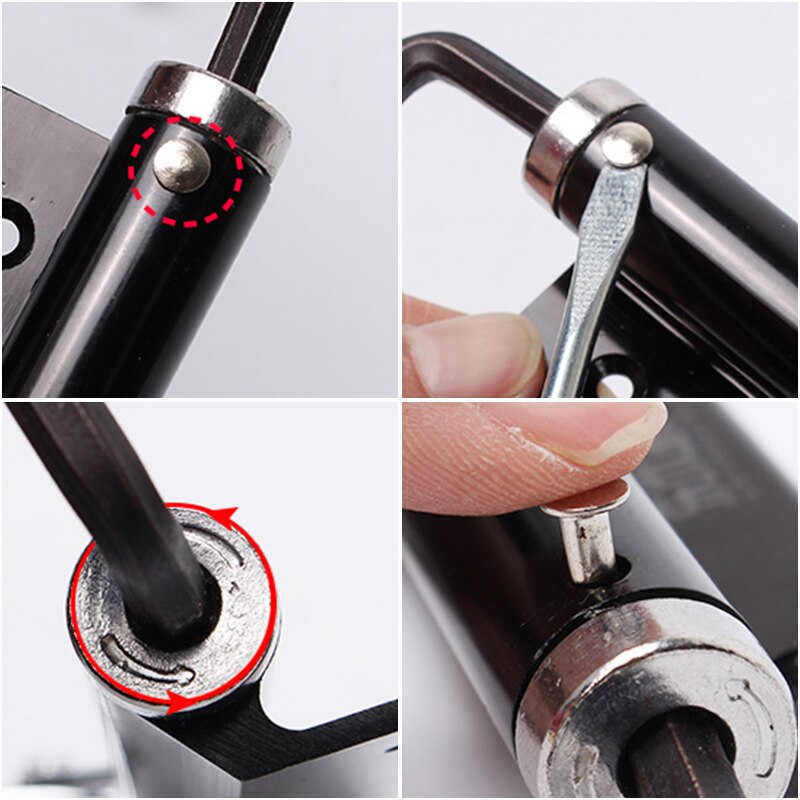 Simple Spring Automatic Door Closing Device Shutter Hinge Black Household Light Door Closing Device Furniture Hardware