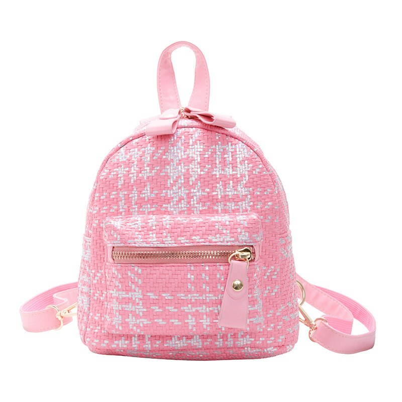 Kinderen Rugzak Geruite Vrouwen Tas Rugzak Een-Handed Bag Baby Leisure Reistas Kid 'S Meisjes Leuke school Boekentas