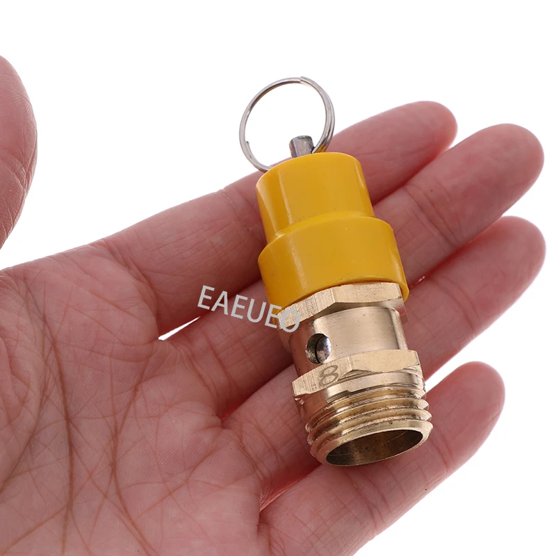 1/8" 1/4'' 3/8" 1/2" BSP 8kg Luftkompressor Sicherheitsventil Druckentlastungsregler für Druckleitungen/-schiffe