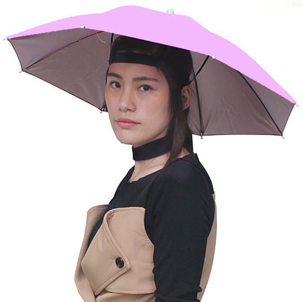 Chapeau parapluie pour plein air | Pliable, Anti-pluie, ombrage de soleil, couvre-chef pour adulte, casquette de pêche, couvre-chef, uiniversal, pour la maison