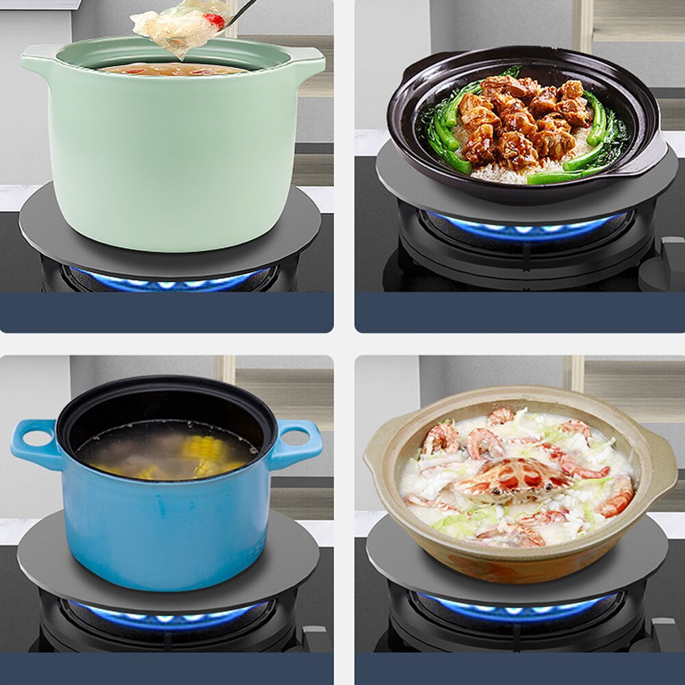 Round Defrosting Kitchen Gadget Physical Fast Thawing Plate Melting Ice Uniform Heating Tool Frozen Meat Gas Stove Energy-Saving