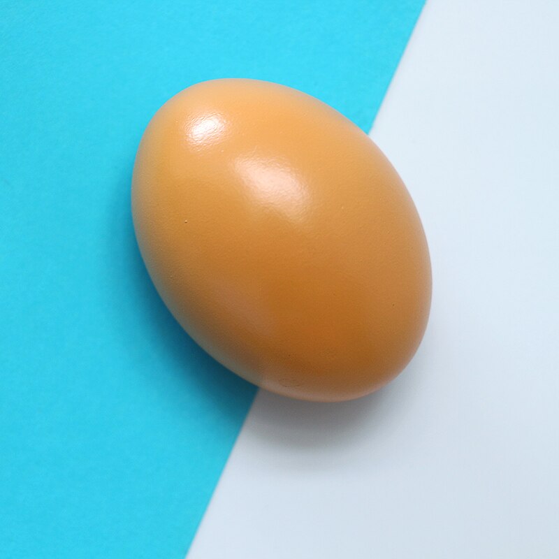 Imanes de nevera 3D de simulación de comida creativa, cono dulce, pierna de pollo frito, hamburguesa, decoración magnética, pasta de refrigerador: egg