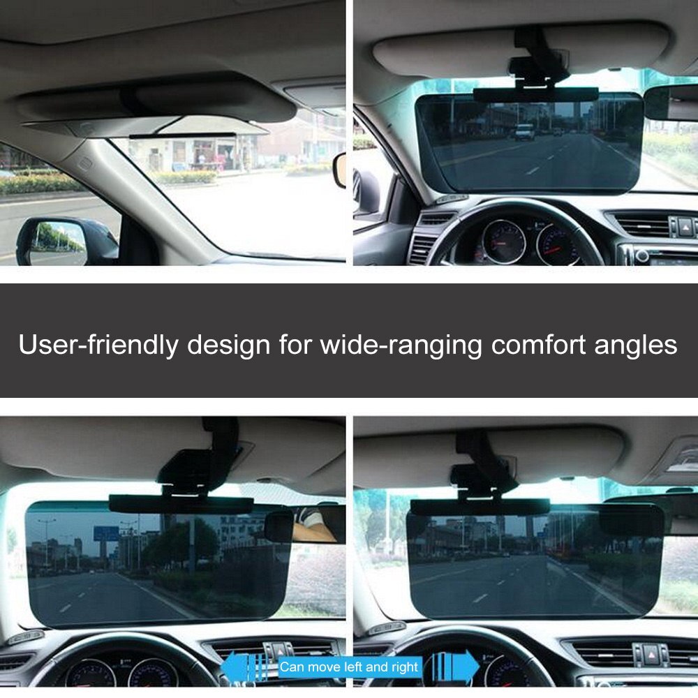 Auto Zonneklep Universele Standaard Auto Voorstoel Zon Blok Anti-Glare Spiegel Bestuurder Elimineren Oog Vermoeidheid Anti-glare Goggles