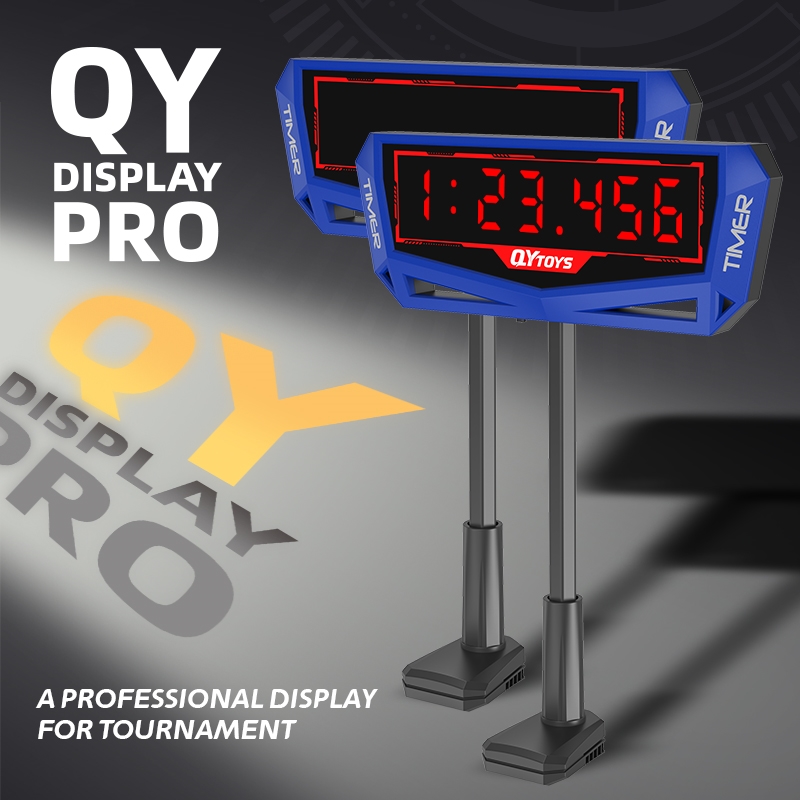 Qiyi Display Timer Spel Qiyi Display Kubus Timer Snelheid Kubus Competitie Display Pro Wca Qiyi Led Timing Display