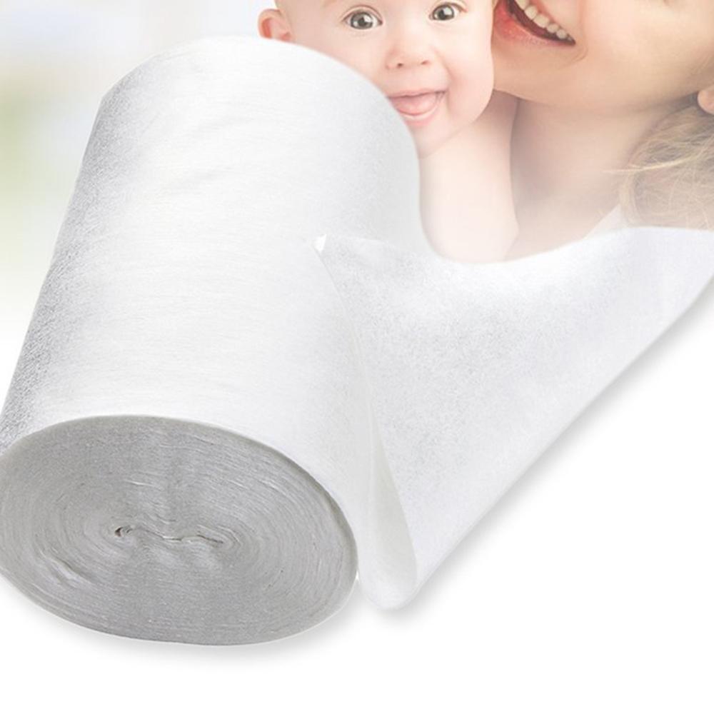 Baby Wegwerp Luiers Biologisch Afbreekbaar & Flushable Nappy Liners Doek Luier Liners 100% Bamboe 100 Sheets1 Roll 18 Cm X 30 Cm