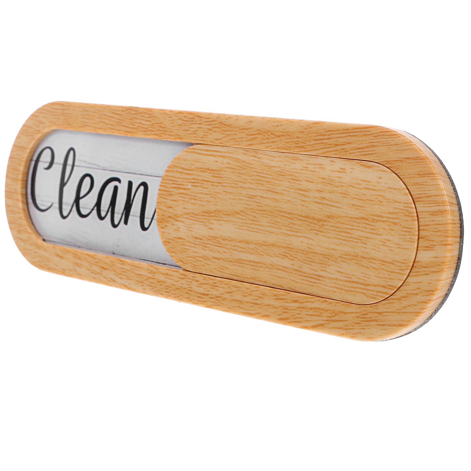 Letrero limpio para lavavajillas, imán para lavavajillas, señal limpia y sucia, tablero de recordatorio deslizante para lavavajillas, indicador limpio, suministro de decoración del hogar: Blanco