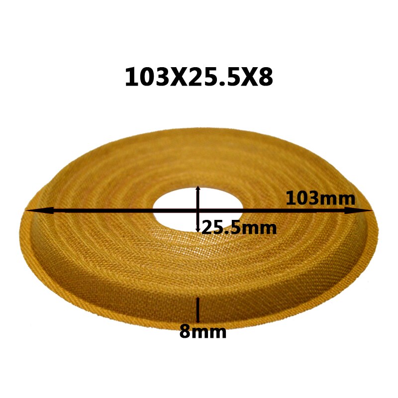 2pcs 102x25.5/103x25.5/103x35.5/105x25.5mm Elastic Wave Loudspeaker Subwoofer Woofer Bass Speaker Repair Spider Damper