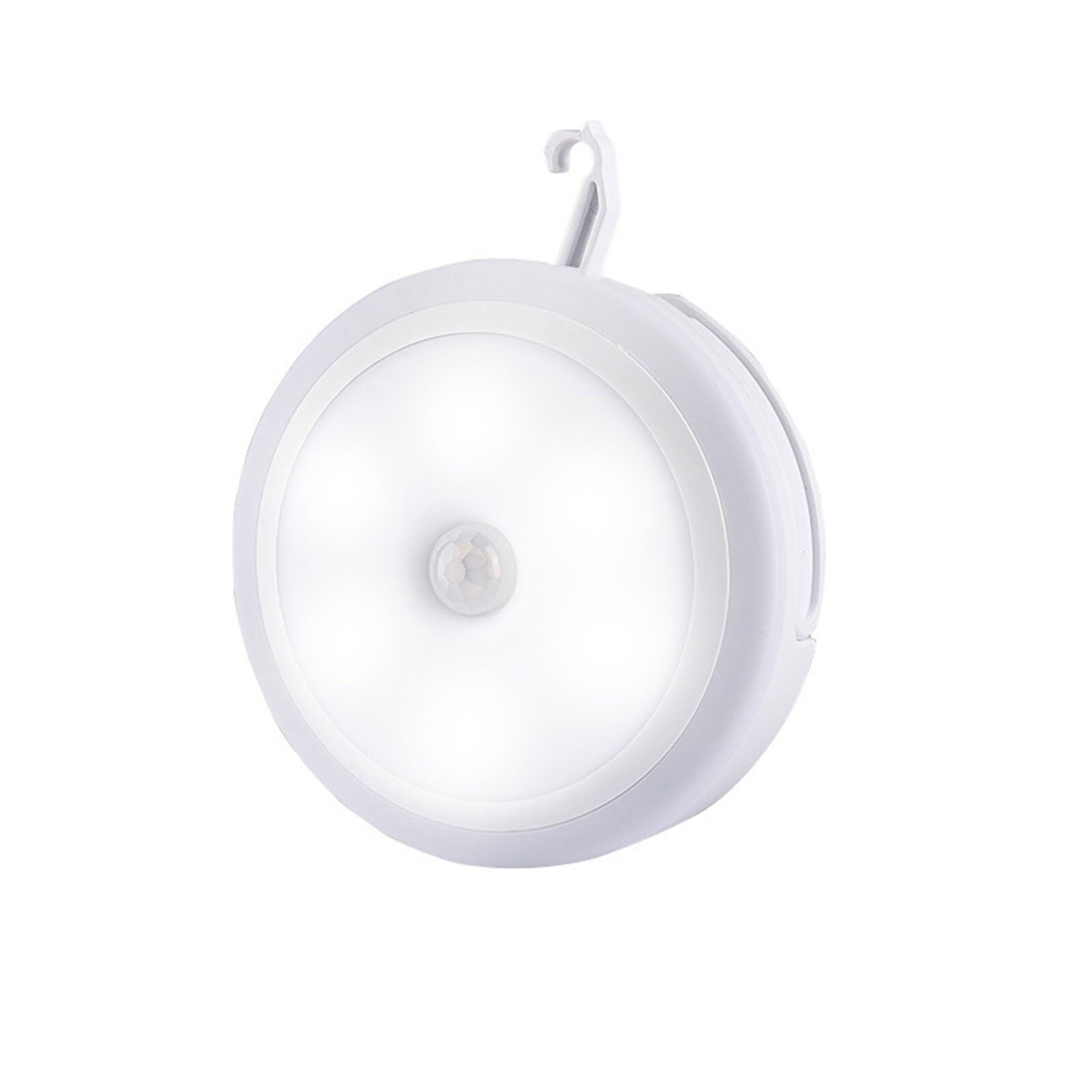 Intelligente Draadloze Menselijk Lichaam Inductie Lamp Automatische Led Nachtlampje Opladen Garderobe Gangpad Licht Nachtkastje Inductie Lamp: White light