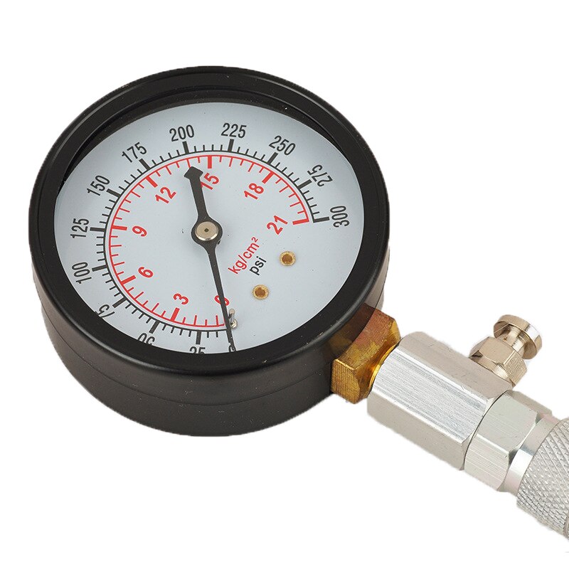 Vacuum Tester Compression Meter Engine Cylinder Compression Gauge Pressure Meter Gasoline Compression Tester Gauge