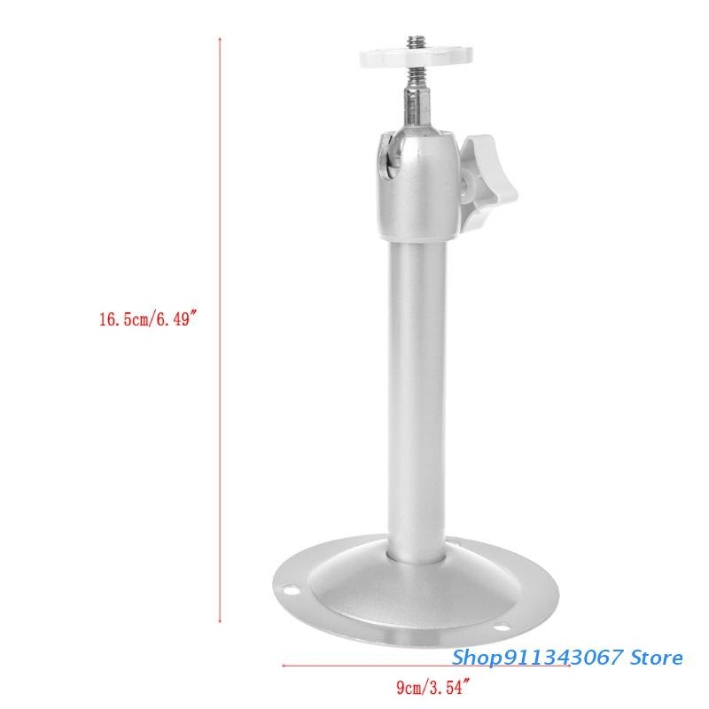 360 Degree Adjustable Projector Ceiling Mount Stand Wall Projector Bracket Metal