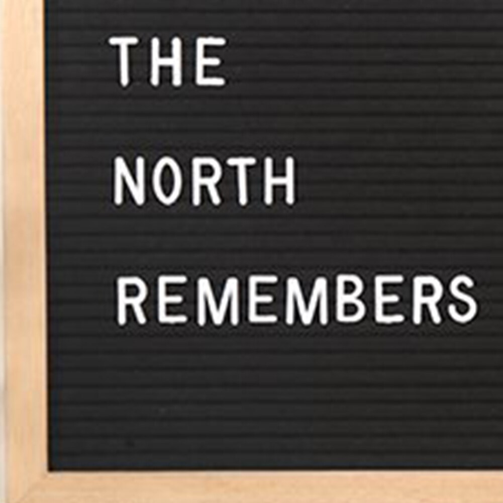 Removable Letter Board Office Changeable Message Kids Felt School Numbers English Alphabet Home Signs Display Frame