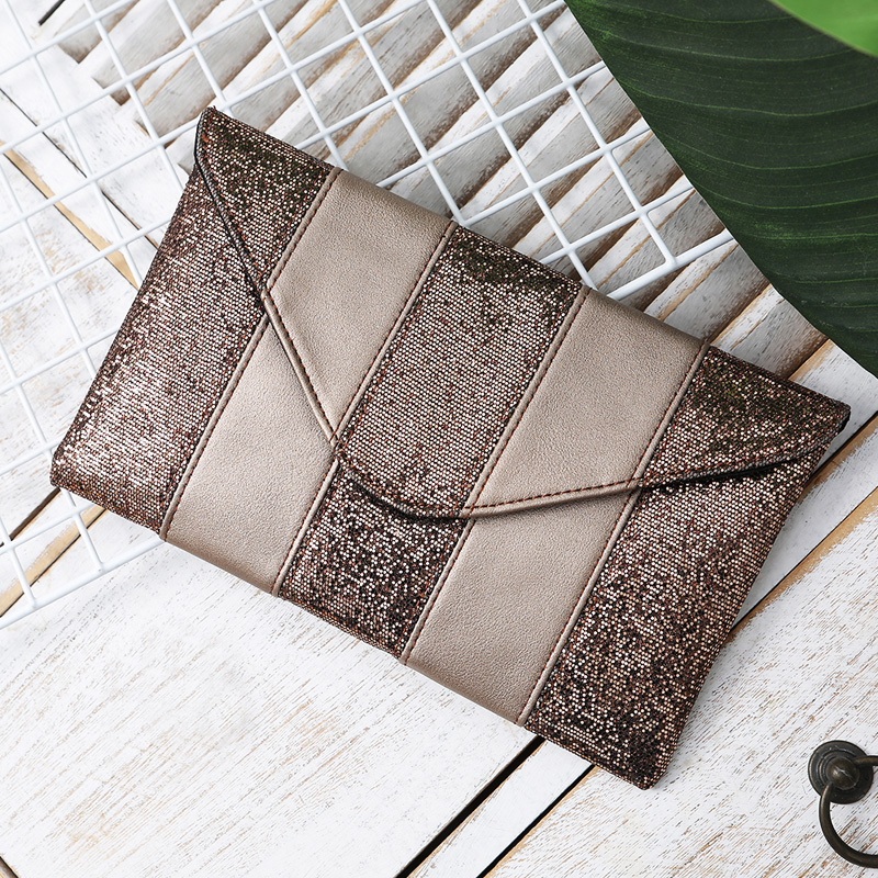 PEPRCLA Mode Vrouwen Clutch Bag Lovertjes Envelop Handtas Dag Koppelingen Dames Handtassen Purse