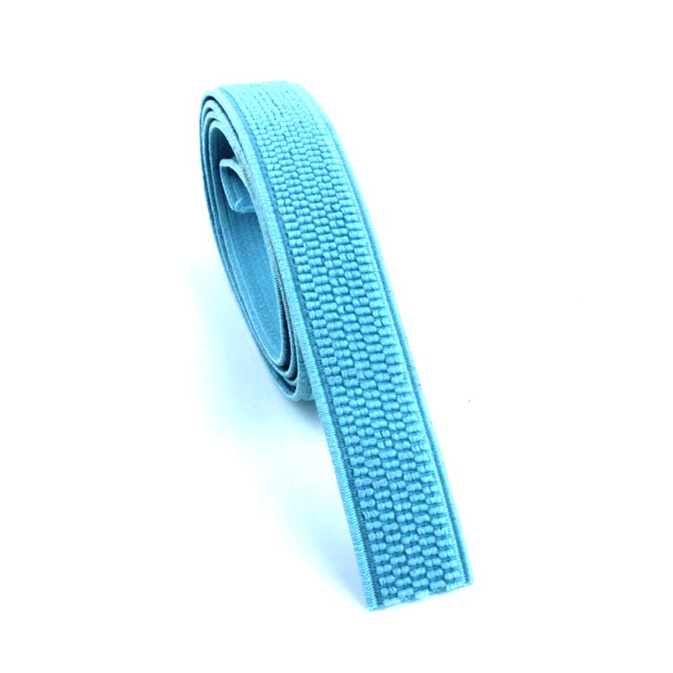 Bandes élastiques de 2CM de large en grains de maïs/accessoires de couture pour vêtements/bande élastique/bande de caoutchouc: blue