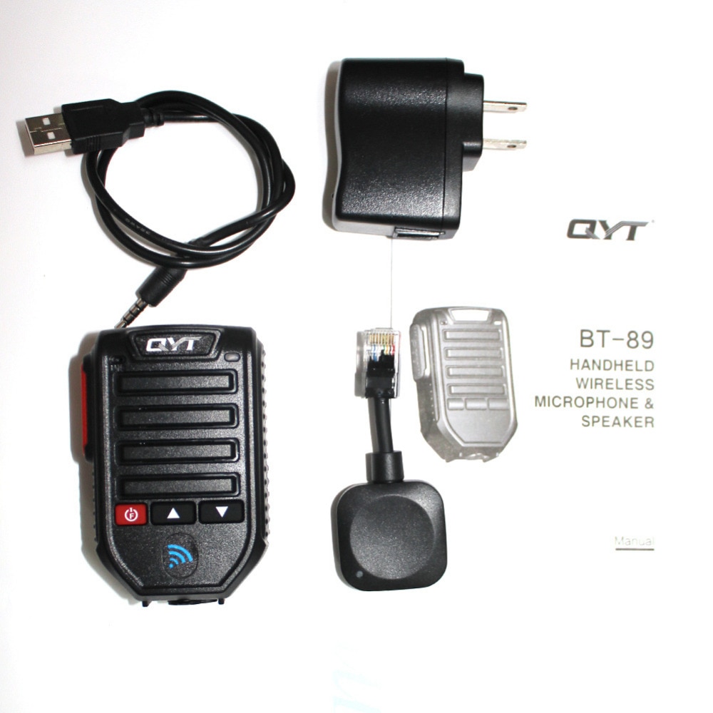 Wireless bluetooth microphone BT-89 BT89 10meters Only For QYT KT-7900D KT-89000D KT-980 plus Car Mobile Radio