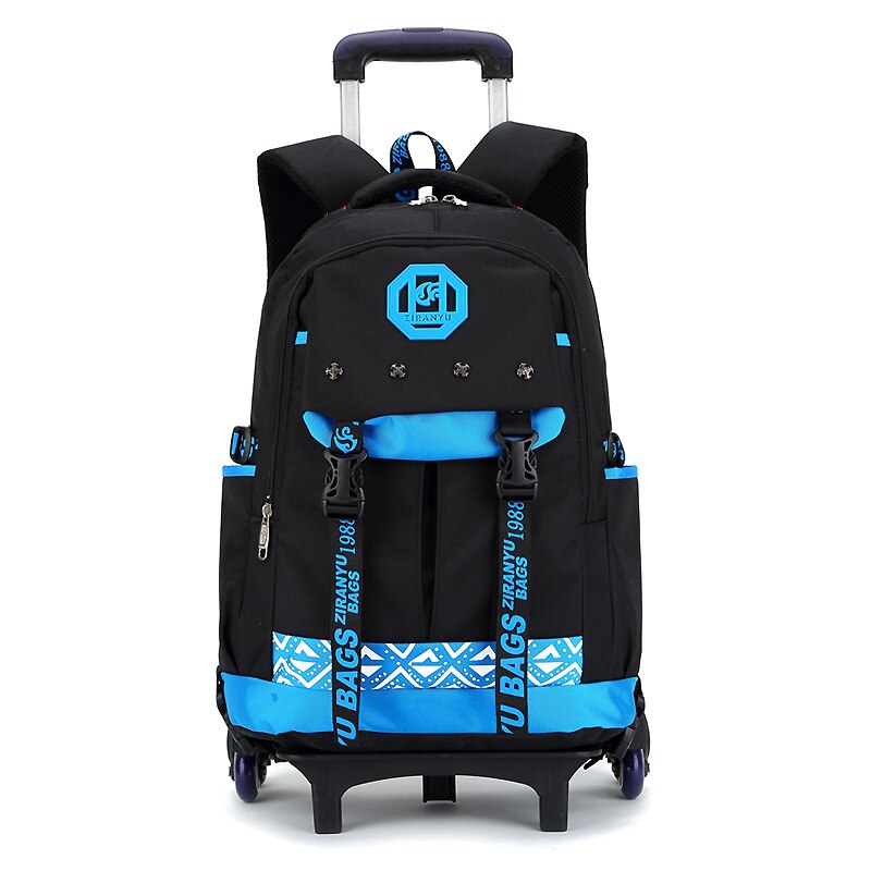Children Trolley School Bag Backpack Wheeled Schoolbag for Boys Grils Students Backpack Travel Luggage Mochilas Escolares