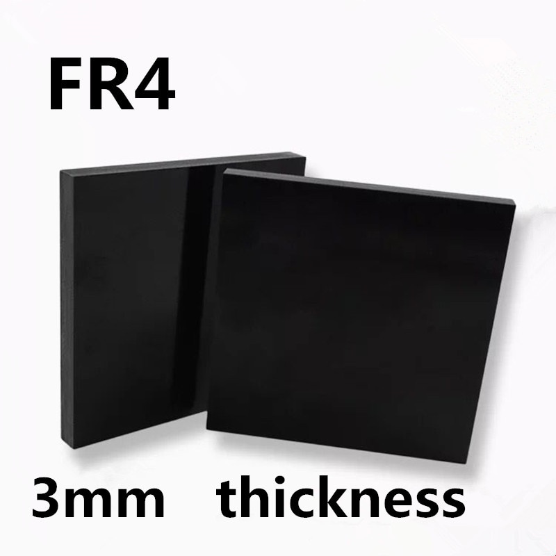 3mm dikte zwart FR4 Epoxy glasvezel sheet epoxy plaat epoxyhars board epikote plank glasvezel plaat glasvezel vel
