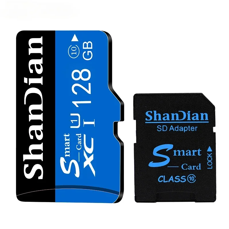 SHANDIAN LOT V10 Memory Card Class10 TF Card 8GB 16GB 32GB 64GB 100% Original Mini SD Card for Samrtphone and Table PC Class 10: 128GB