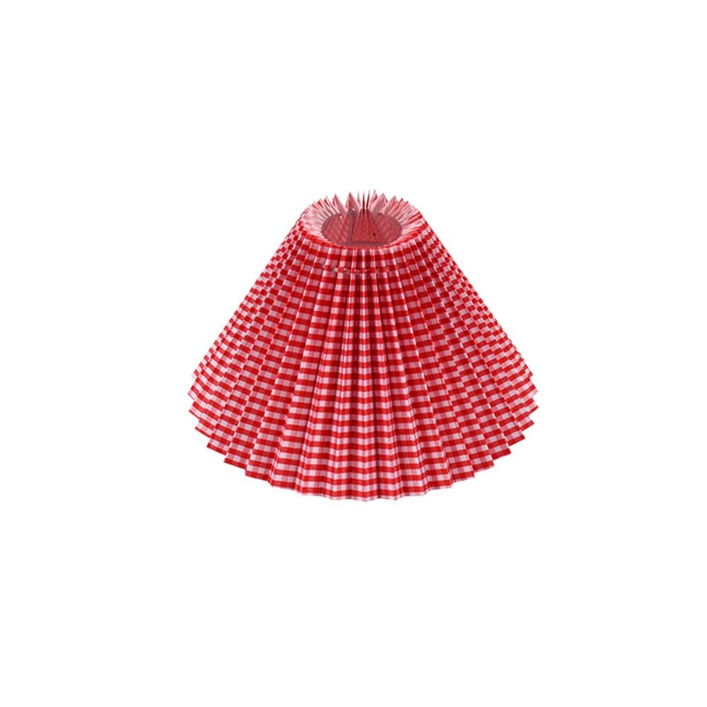 Deckendekor moderner Plissee Lampenschirm Minimalistisch Waschbar Kronleuchter Abdeckung retro DIY Tischlampe Abdeckung Wandlampe: Licht Grau