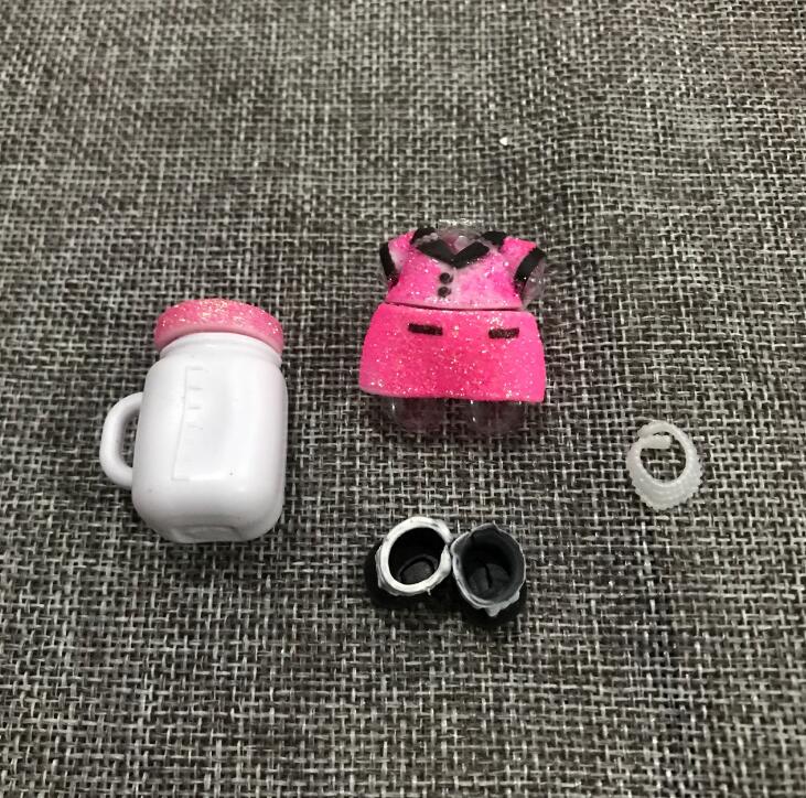 A set of original LoLs doll clothes, glasses, bottles, shoes accessories for LOLs accessories