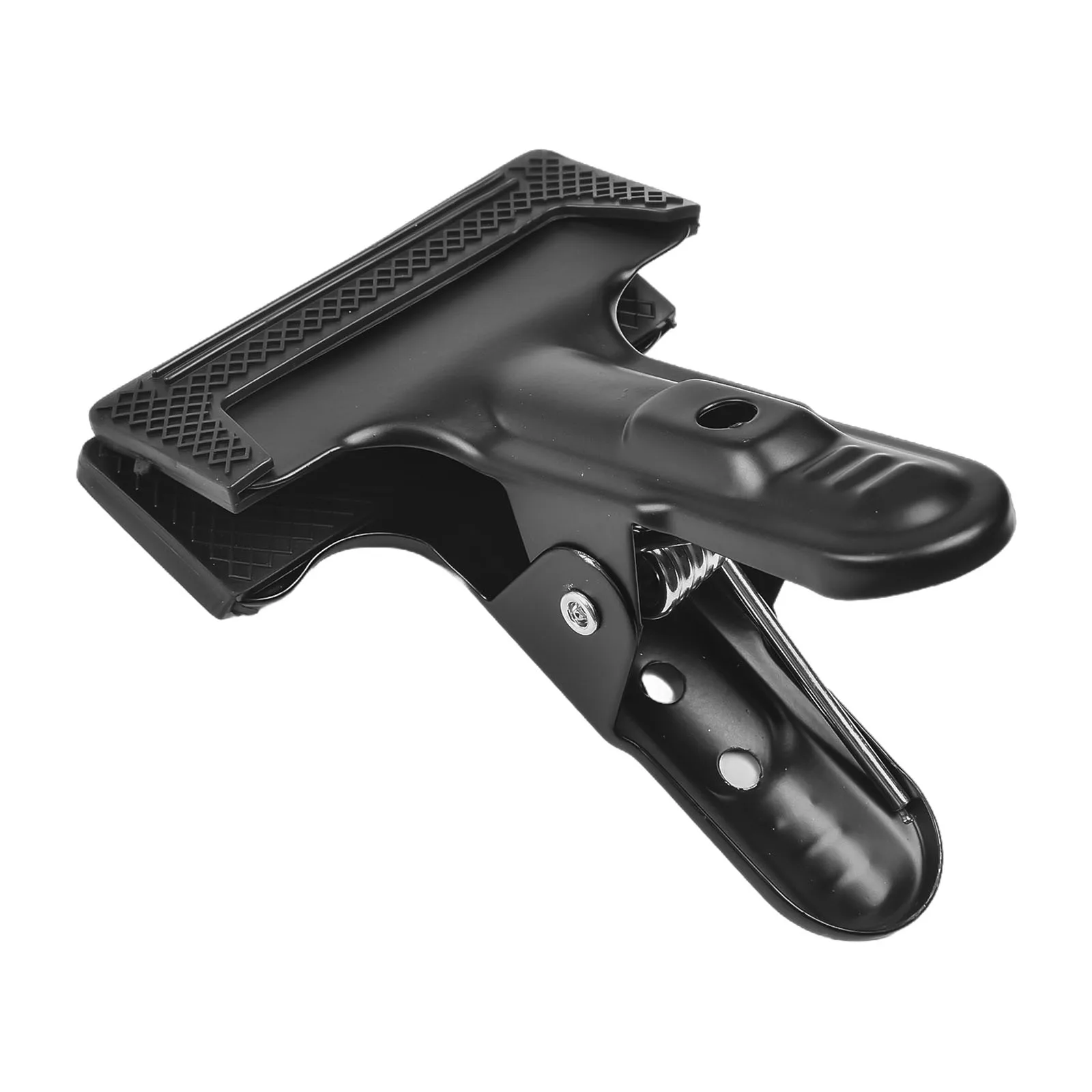 WideMouth Spring Clamp for Woodworking Photo Studio Backdrops Strong Metal Clip Strong Gripping Action Rubber Pads