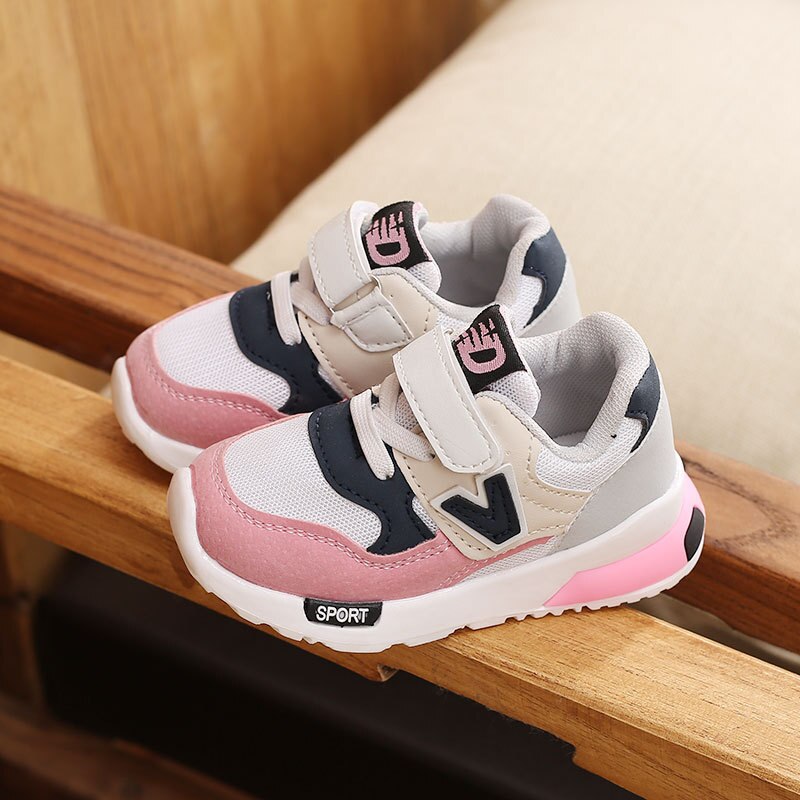 Spring Autumn Kids Shoes Baby Boys Girls Children&#39;s Casual Sneakers Breathable Soft Anti-Slip Running Sports Shoes Size 21-30