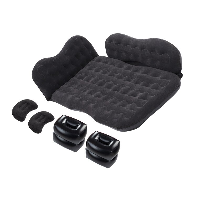 Cama inflable para coche, colchón para coche, SUV, maletero, colchón hinchable para coche directo de fábrica: Negro