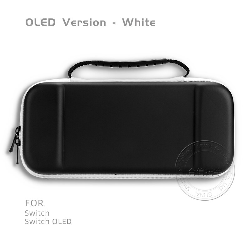 Hothink 1 stück reise-tragetasche aus eva-hartschale für nintendo schalten oled-Ausführung, aufbewahrungstasche für  ns 7- zoll-bildschirmversion: Schwarz