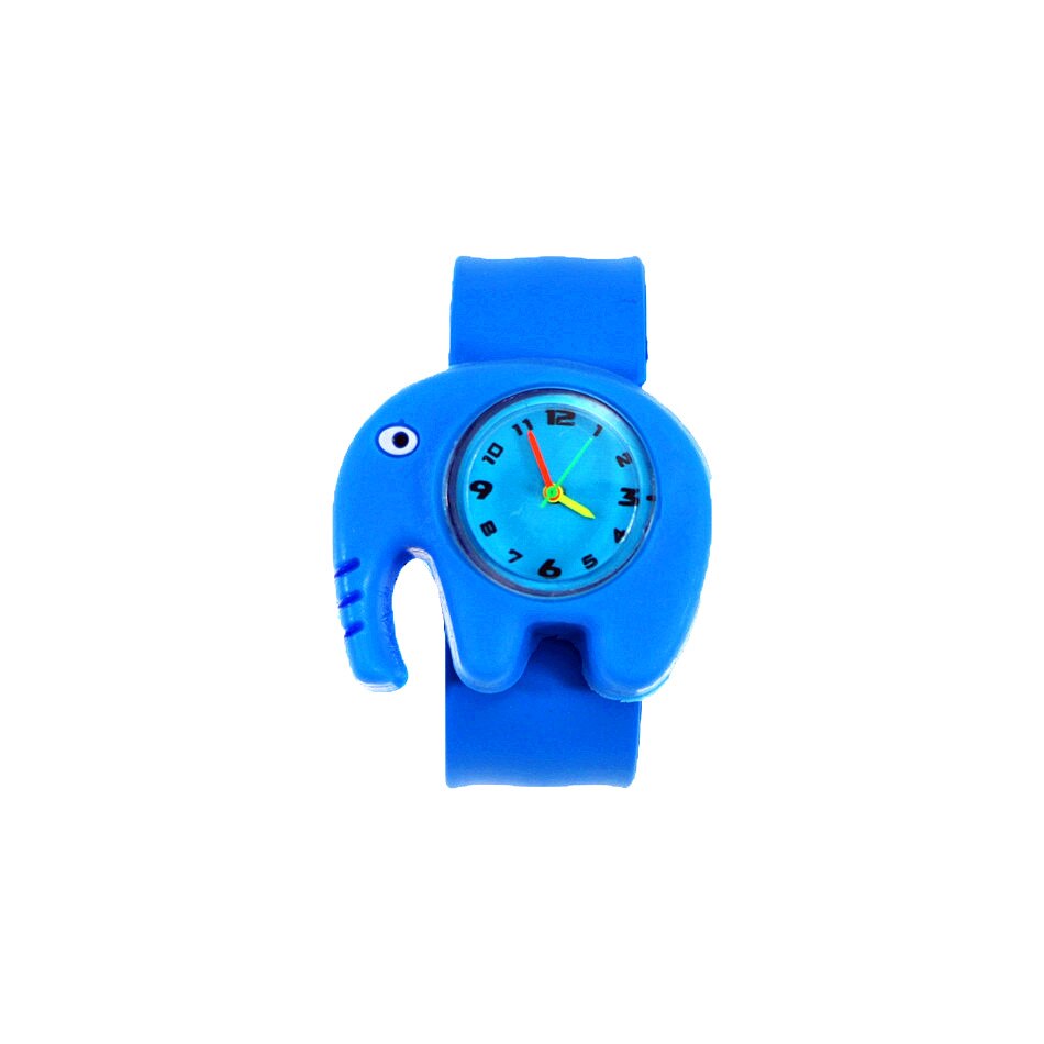 Blauwe Olifant Horloges Jongens Kids Meisjes Horloge Het Beste Cadeau Van Verjaardagsfeestje Siliconen Klokken Voor Kinderen: Elephant Watches