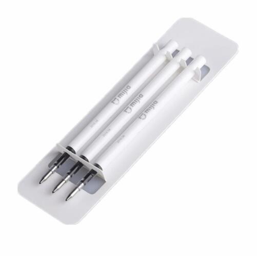 Xiaomi-Bolígrafo de signo Mijia Original, 9,5mm, duradero, bolígrafos para firmar, tinta japonesa, Premec suave, PREMEC, Suiza, recarga negra para la escuela: only 3 Refill