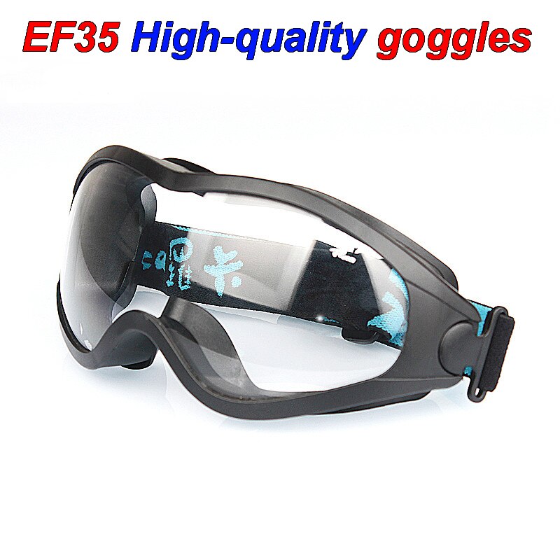 EF35 Type Veiligheidsbril Transparant Toepassing Rit Bril Anti-Fog Anti-Kras Anti-Shock veiligheid Bril