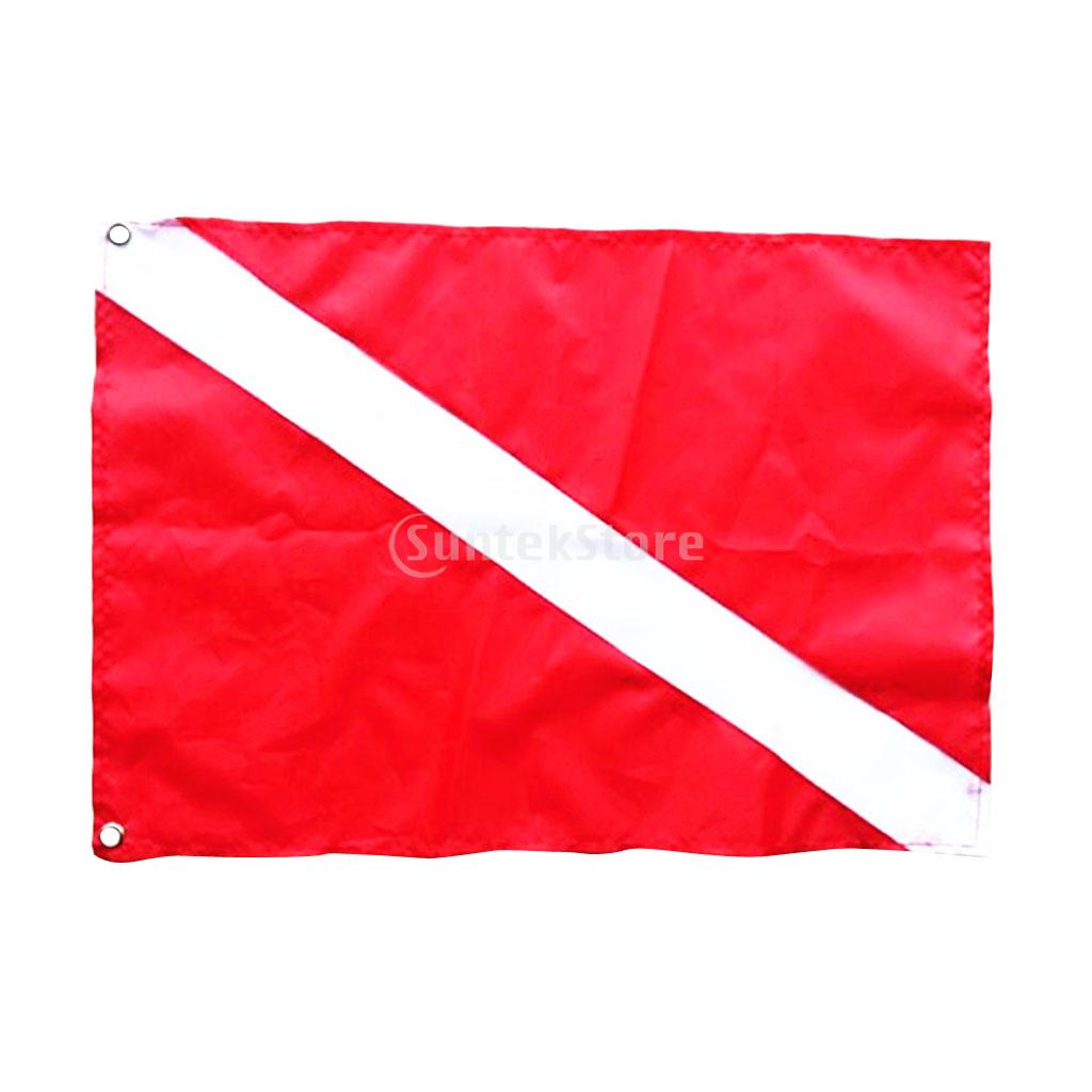 Grande Scuba Diver Down Flag Scuba Diving Free Diving pesca subacquea Snorkeling segnale di sicurezza Marker Banner Boat Flag 70x60 cm