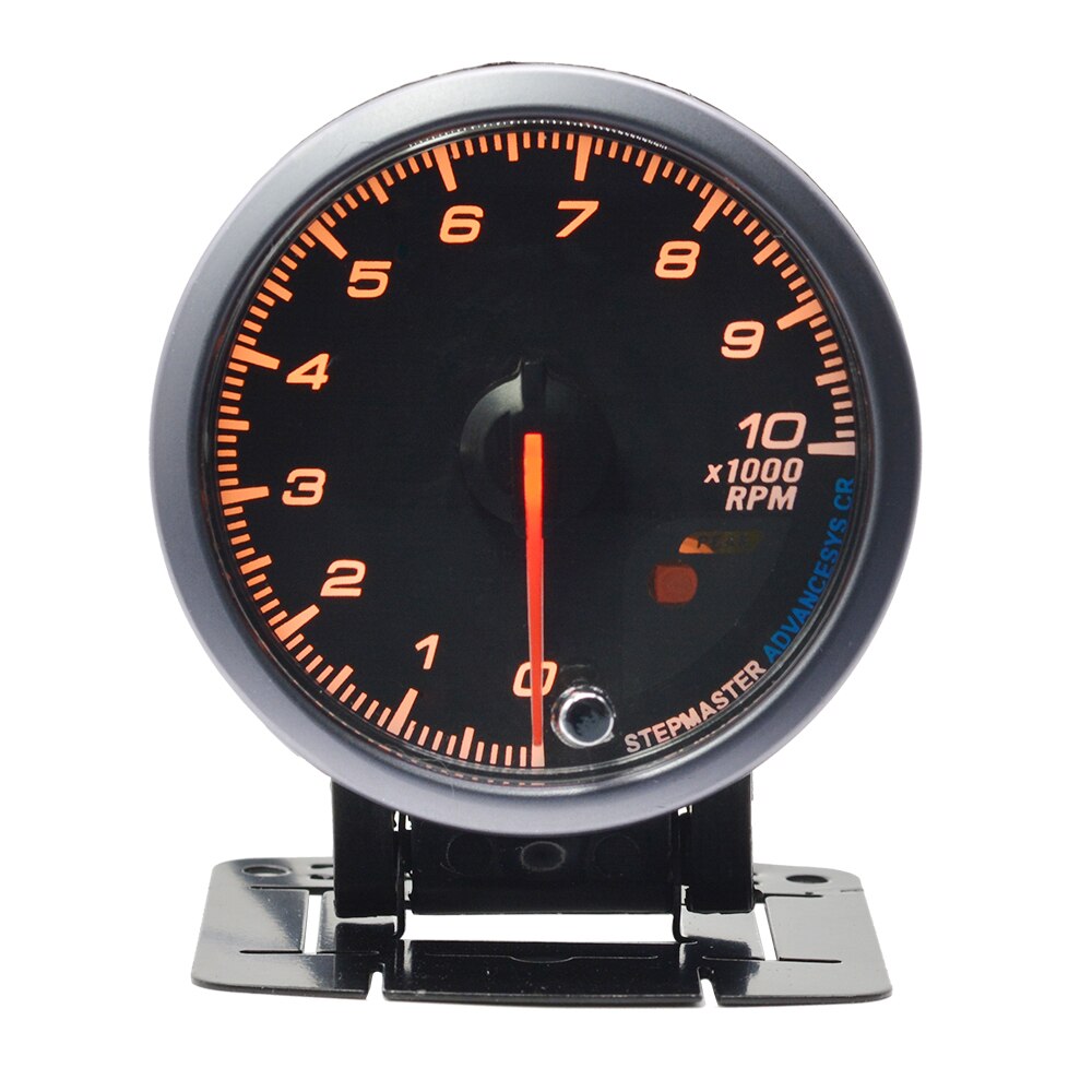 60mm Stepper Motor Auto Car Rev Counter Tachometer Gauge 1 To 8 Cylinder Gasoline Vehic 10000 RPM Meter