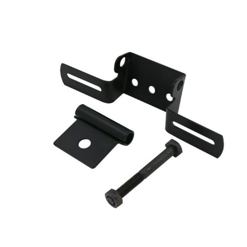 Marco para matrícula plegable ajustable Universal para motocicleta (Blcak)