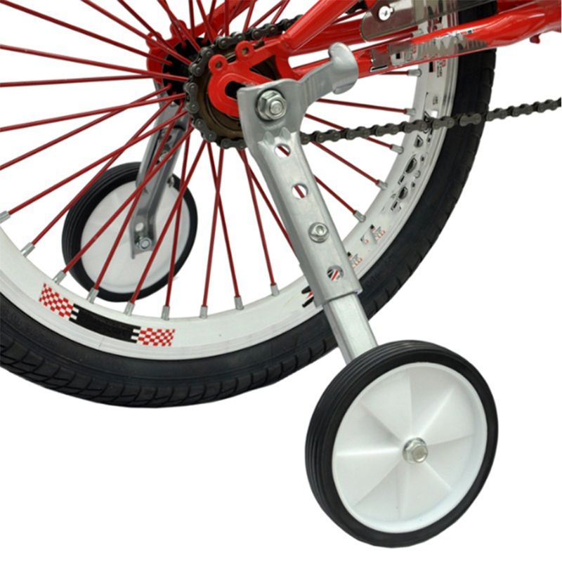1 par universal justerbare børn børn mountainbike hjælpehjul cykelstabilisatorer ridedele forsyninger