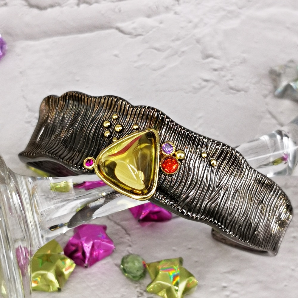 Dreamcarnival 1989 recém chegados grande manguito pulseira & pulseira para mulher preto zircônia de ouro barroco festa deve ter jóias wb1254g